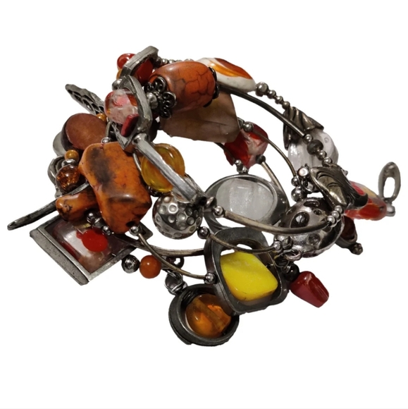 Y2K Artisan Memory Wrap Wrist Bracelet - Picture 5 of 12